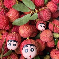 4.5cm Nohara Shinnosuke Crayon Shin chan Lychee Shin chan Fruit Shin chan Cute Handmade Desktop Mode