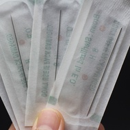 100 Sterilized Eyebrow Tattoo Needle 0.4x50mm 1RL Permanent Makeup eyebrow eyeliner Lip Needles For 