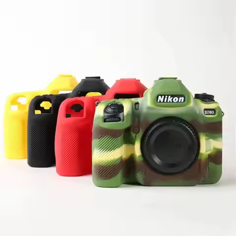 Soft Silicone Camera Body Case For Nikon D5100 D5200 D7000 D780 D600 D610 D750 D7200 D850 D3100 D320