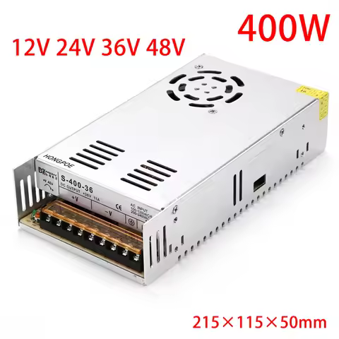 12V 24V 36V 48V 400W Switching Power Supply 100-240V to 12 24 36 48 8.3A 11A 16.5A 33A AC DC SMPS Fo