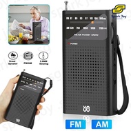 【SG】 Mini AM FM Radio Portable Radio For Running Camping Travel Analog Radio