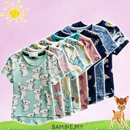 [2y-7y] H&M KIDS TSHIRT FOR GIRL | TSHIRT BUDAK PEREMPUAN (100% COTTON)