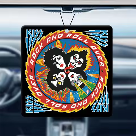 Kiss Band Best Art Bahamian Sea Breeze Scent (Romantic Flavor) Unisex Car Perfume and Non-Toxic Air 