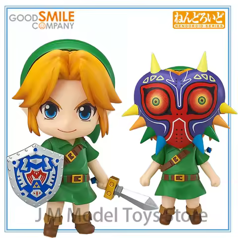 100% Original Good Smile Company Nendoroid (#553) Zelda No Densetsu: Majora No Kamen Tatl Link Major