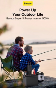 Baseus 500W Car Inverter Dc 12V To Ac 220V Psw Auto Power Type C Fast