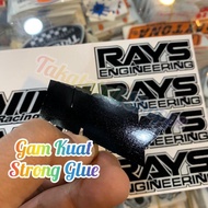 STICKER RIM TE37 cutting original/Rim sticker rays volk racing TE37/sticker rim te37/sticker rim vol