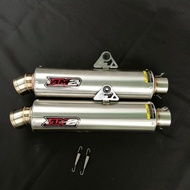 Silincer Knalpot Racing Original Am2 Best Performance P30 Bulat Rata