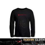 Cimb Bank Logo Long Sleeve Company Shirt