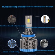 160W Double Copper Tube Car Headlight Modified h11 Car Light H4 Bulb h7led Light Car Light Car led H