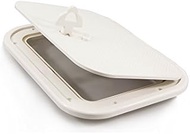 Five Oceans Marine Deck Access Hatch with Lock, 10-7/8 x 14-3/8 inches FO-2078