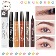 CEDAR Liquid Eyebrow Pencil, Anti-Sweat Waterproof 4 Point Eyebrow Pencil,   Long lasting Microblade