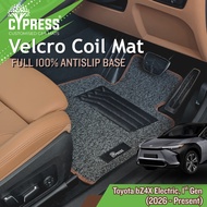 Cypress Car Mats Toyota bZ4X (2026 - Present) | Anti slip | Velcro Base