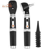 2 in 1 Professional Diagnostic Ear Eye Care LED Fiber Otoscope Ophthalmoscope Tool Sets