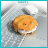 KOKO Handmade Creative Animal Shaped Protective Cover for Dedicated Earbuds Green