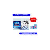 finish powerball 90 ก้อน แถมฟรี finish powerball 10 ก้อน ผลิตภัณฑ์ล้างจาน สำหรับเครื่องล้างจานอัตโนม