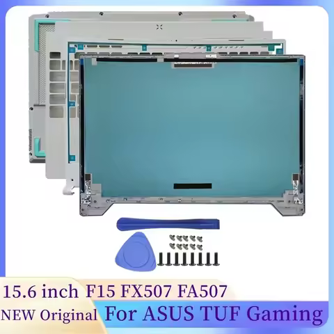 Laptops Case For ASUS TUF Gaming F15 FX507 FA507 Notebook LCD Back Cover Front Frame Palmrest Bottom