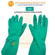 ANSELL 37-176 ALPHATEC® SOLVEX® NITRILE GLOVES  | OIL AND CHEMICAL GLOVES | SARUNG TANGAN GETAH