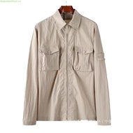 GIO APPAREL | Ston3 Isl4nd Overshirt Jacket Casual Nylon Waterproof 080