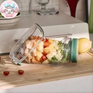 Flym Salad Jar With Fork, Jar Salad Container With Side Opening,Salad Container With Fork, Dressing 
