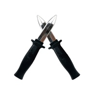 Wendy Mall 2 Pcs Plastic Retractable Knife Magic Toy Joke Trick Toy Halloween Props Fake Plastic Bla