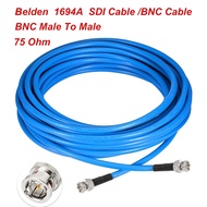 SDI Cable BNC Cable 3G/6G/12G (Belden 1694A),Supports HD-SDI/3G-SDI/4K/8K,SDI Video Cable Precision 