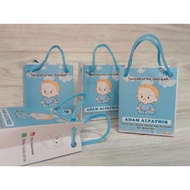 / EGG SHAVING BAG AQIQAH EGG SHAVING PLACE AQIQAH EGG CONTAINER AQIQAH/ PAPERBAG