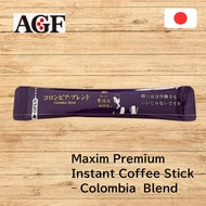 AGF Maxim Premium Instant Coffee Stick – Colombian Blend (1 Stick) | Japanese Coffee | Single Serve