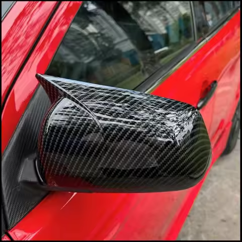 FOR Mitsubishi Lancer X EVO 10 EX 2008-2016 Side REARVIEW MIRROR COVER STICKER TRIM Decoration Car S