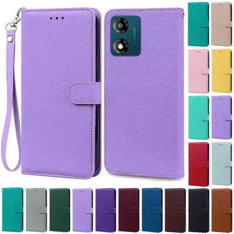 E13 Case For Motorola Moto E13 Case Leather Wallet Flip Cover For Moto E13 Phone Case For Motorola M