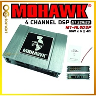 MOHAWK M1 Series Car Audio 4 Channel Plug &amp; play DSP Amplifier - M1-48.6DSP