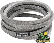 Honoyam GX21395 Mower Belt 5/8" x 161.75" Replacement for John Deere 190C D170 E180 G110 LA150 LA175