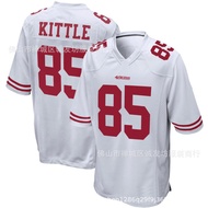 NFL Football Jersey 49ers 85 White George Kittle Jersey
