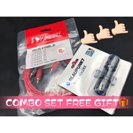 【COMBO SET 1】NAKAMICHI RCA CABLE NK-RCP2-2 METER &amp; BLAUPUNKT FUSE HOLDER FH-AGU 50A