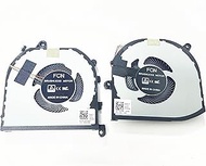Fleshy Leaf New CPU+GPU Cooling Fan Replacement for Dell XPS 15 7590 Precision 5540 M5540 Series 0F0
