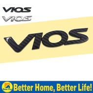 【Clearance】3D VIOS Letter Sticker ABS Plastic Chrome VIOS Logo Car Rear Bumper Trunk Letter Emblem