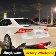 On sale Fit For Lexus IS IS250 IS300 IS350 Carbon Fiber Rear Roof Spoiler 2013 2014 2015 2016 2017