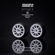 1/64 Custom Wheels Sakura model Enkei WTE II