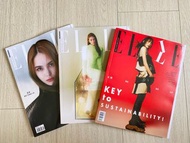 （全新）ELLE雜誌4、5月-昆凌、太妍、Jennie、Zendaya