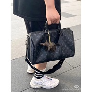 Shark House[**Original Order] Black Warrior keepall Airport travel bag  Men's bag Pillow bag Couple 