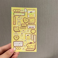 (1 Lembar) Stiker Kartun Sanrio Lucu DIY Design Dekorasi Scrapbook Kreatif STK2015