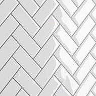 CRE8TIVE White Tile Stickers Marble 28.5 x 30.5 cm 16 Pieces Wall Cladding Kitchen Floor Tile Sticke