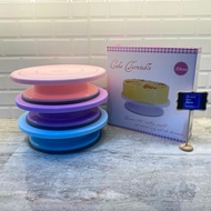 SWIVEL TABLE CAKE TURN TABLE/ ANTI-SLIP SWIVEL TABLE/ CAKE DECORATION TURN TABLE/ LAZY SUSAN/