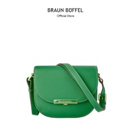 Braun Buffel Aries Small Shoulder Bag In Farm Green