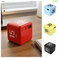 ROBEN Cube Timer, LED Display 15/20/30/60 min Kitchen Timer, Durable Adjustable Time Management Port