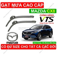 VTS Windshield Wipers for Mazda CX8, bag Mazda CX8 Windshield Wipers, All Sizes for Mazda CX8 Models