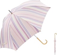Waterfront U158-0786LP1-B1 Umbulatio Airy Light Sheer Stripe Pink Nectar, 22.8 inches (58 cm), Slim 