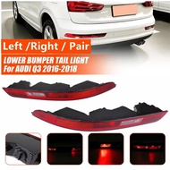 Left+Right Car Rear Bumper Tail Light Brake Lights For Audi Q3 2016 2017 2018 Tail Light Reverse Lam