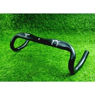 JARVIS Genova Alloy Drop Bar 400mm Flat Top Internal Cable Road Bike Fixie Drop Bar Handlebar