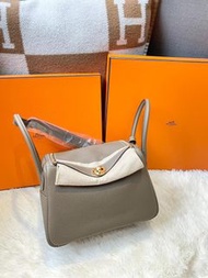 Hermes Lindy 26 大象灰金扣