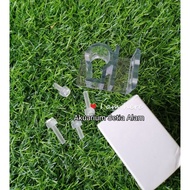 Aquarium Lily Pipe Inlet Outlet or Skimmer Acrylic Fixture Bracket